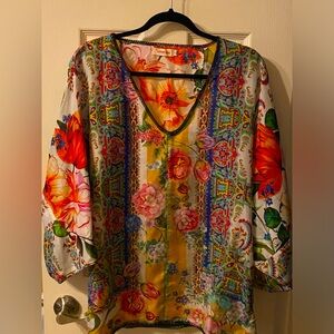 Gorgeous Johnny Was tunic